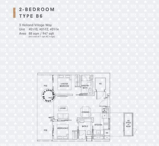 One Holland Village Residences Drone and Condo Details Holland
